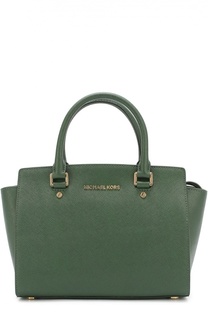 Сумка Selma Medium из сафьяновой кожи Michael Michael Kors