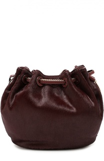 Сумка Love Power mini из меха Diane Von Furstenberg