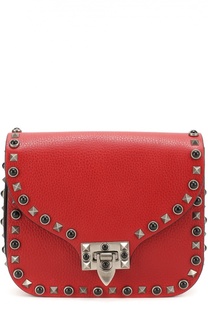 Сумка Guitar Rockstud Rolling с вышитым ремнем Valentino