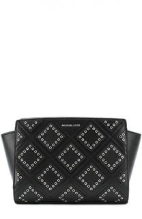Сумка Selma Diamond Grommet с металлическими люверсами Michael Michael Kors