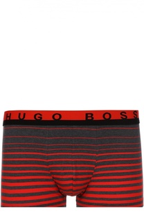 Хлопковые боксеры с широкой резинкой BOSS