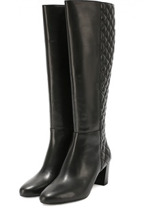 Кожаные сапоги на устойчивом каблуке Michael Michael Kors