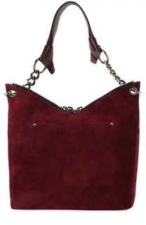 Замшевая сумка Raven S Jimmy Choo