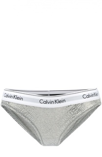 Трусы-слипы с логотипом бренда Calvin Klein