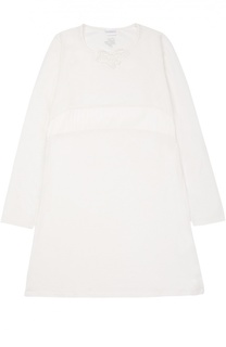 Сорочка из вискозы с кружевной вставкой La Perla