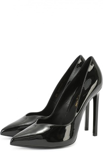 Лаковые туфли Paris Skinny на шпильке Saint Laurent