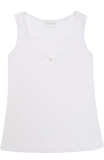 Майка из вискозы с бантом La Perla