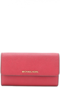 Кожаная сумка с клапаном Jet Set Travel Michael Michael Kors