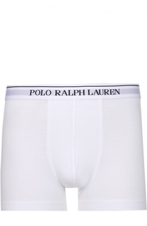 Комплект из трех хлопковых боксеров с широкой резинкой Ralph Lauren