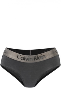 Трусы с заниженной талией и логотипом бренда Calvin Klein