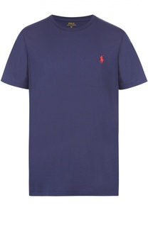 Хлопковая футболка с круглым вырезом Polo Ralph Lauren