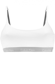 Бралетт с логотипом бренда Calvin Klein