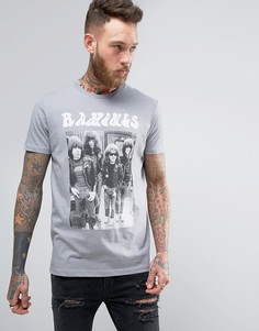 Футболка с принтом ASOS - Серый