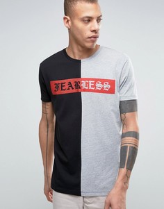Футболка с принтом Fearless ASOS - Мульти