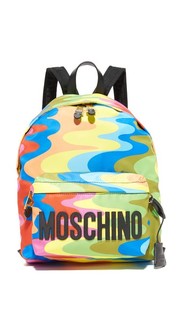 Рюкзак с принтом Moschino