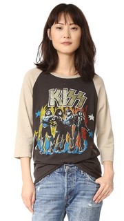 Футболка с рукавами реглан KISS Madeworn Rock