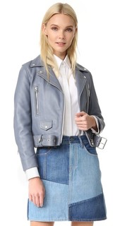 Байкерская куртка из искусственной кожи Acne Studios