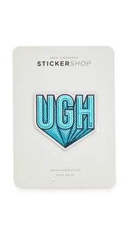 Стикер с надписью «Ugh» Anya Hindmarch