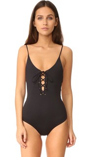 Сплошной купальник Monahan со шнуровкой Tavik Swimwear