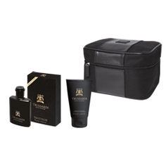 TRUSSARDI Подарочный набор Black Extreme Набор муж. Black Extreme (туал.вода 50мл+гель д/душа 100мл+ косметичка)