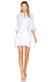 Button down ruffled hem shirt dress - DEREK LAM 10 CROSBY