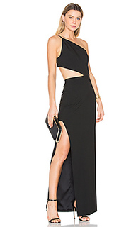 Asymmetrical bandeau gown - Michelle Mason