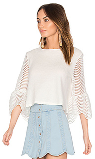 Cropped bell sleeve top - Endless Rose