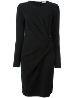 драпированное платье Lanvin