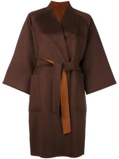 пальто с поясом  Max Mara