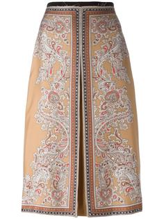 плиссированная юбка  Alexander McQueen