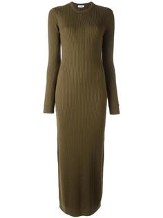 длинное вязаное платье Courrèges