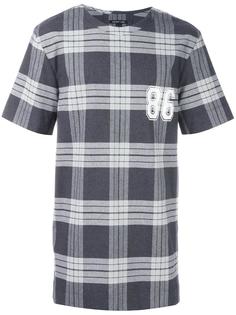 футболка в клетку Helmut Lang