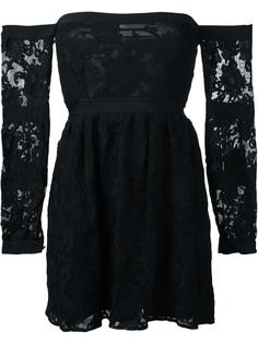 расклешенное платье без бретелек For Love And Lemons