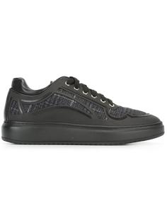 кроссовки на шнуровке Pollini