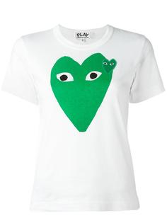футболка с принтом-логотипом Comme Des Garçons Play