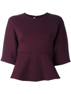 топ с баской McQ Alexander McQueen