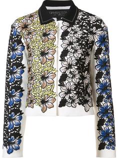 жаккардовый укороченный пиджак Giambattista Valli