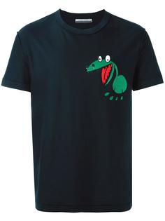 футболка с принтом динозавра Andrea Pompilio