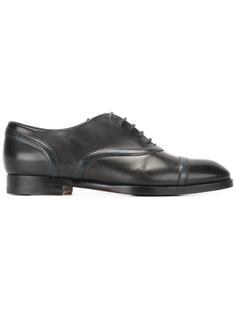 классические туфли оксфорды Santoni