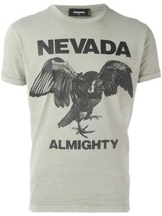 Nevada Almighty eagle T-shirt Dsquared2