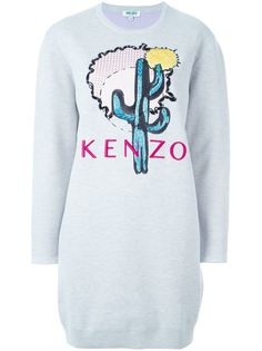 платье-толстовка Cactus Kenzo