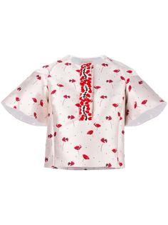 floral print blouse Giambattista Valli