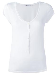 футболка с глубоким вырезом T By Alexander Wang