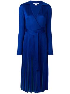 платье с запахом и складками Diane Von Furstenberg