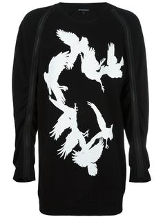 zipped detailing sweatshirt Ann Demeulemeester