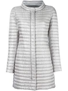 high neck down coat Herno