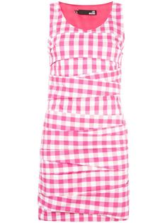gingham check mini dress Love Moschino