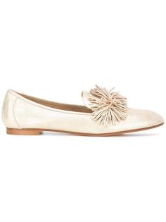слиперы с бахромой Aquazzura