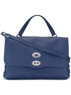 flap closure tote Zanellato