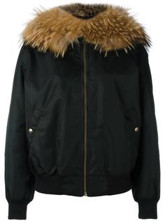 fur collar bomber jacket Mr &amp; Mrs Italy